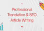 translate and write for your blog or website
